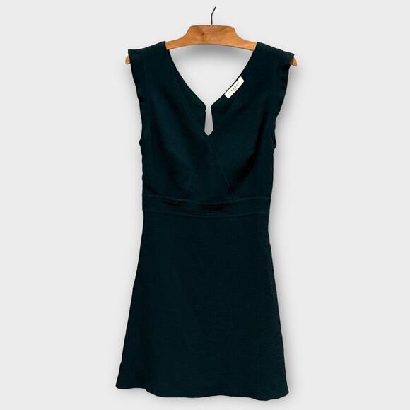 Sandro Rozo Crepe Mini Dress Size 2 - Picture 2 of 9